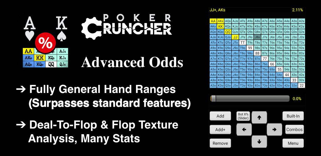 poker odds calculator app for mac